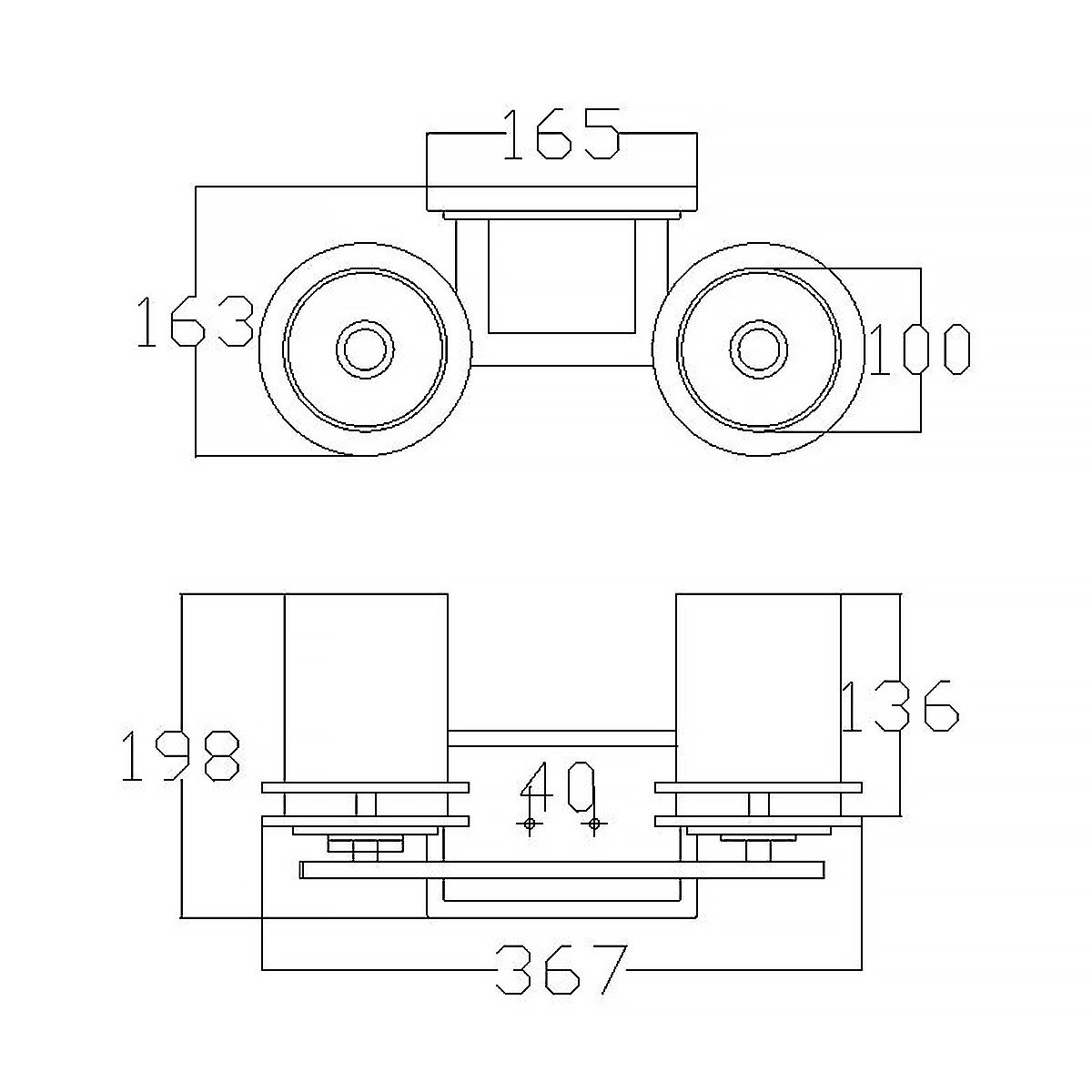 Hendrik 2 Light Vanity Light Polished Chrome - KL-HENDRIK2-BATH