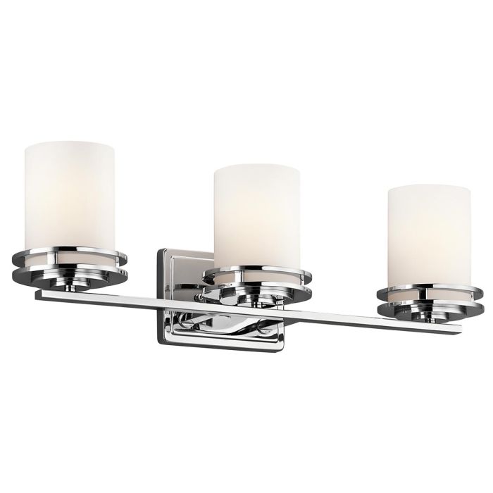 Hendrik 3 Light Vanity Light Polished Chrome - KL-HENDRIK3-BATH