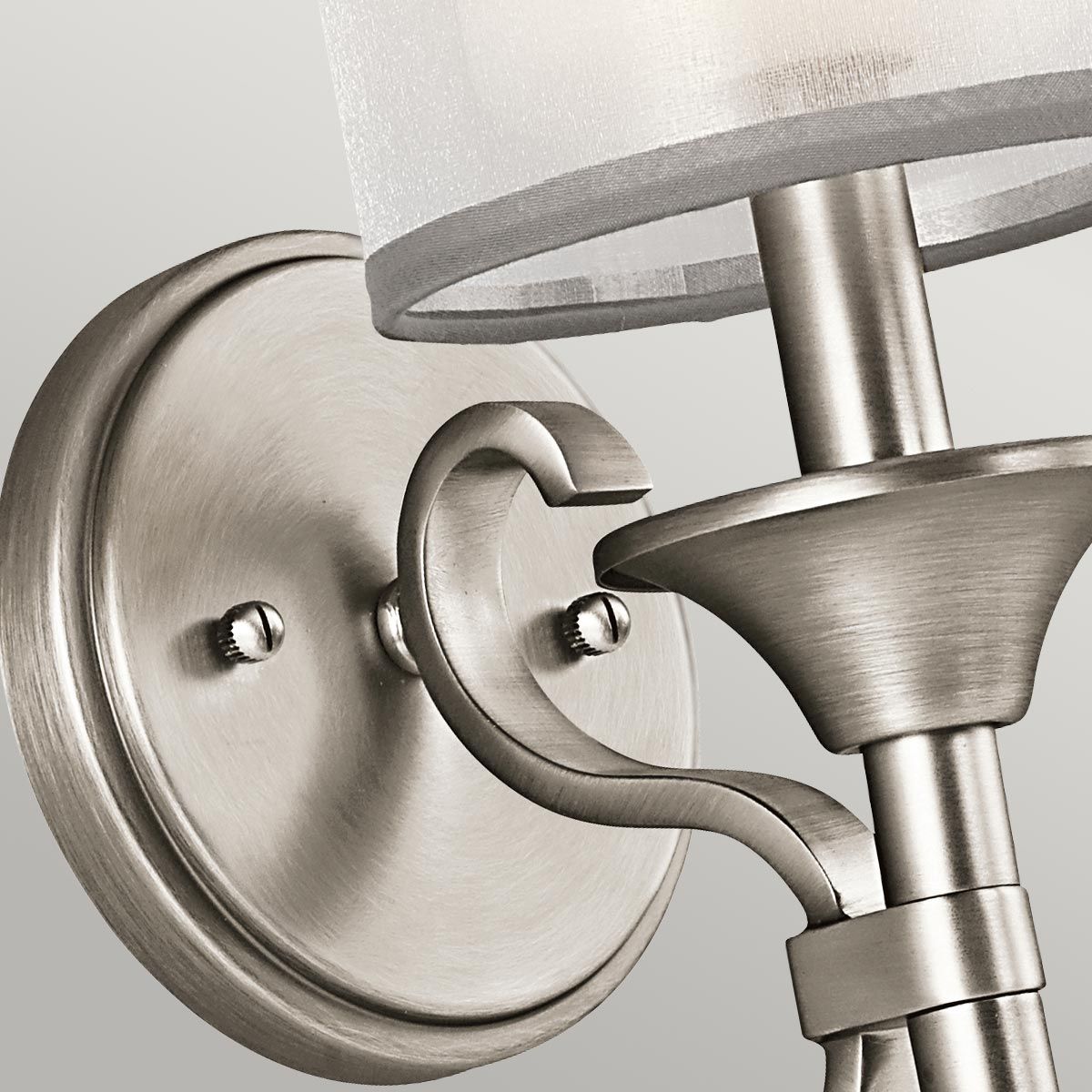 Lacey 1 Light Wall Light Antique Pewter - KL-LACEY1-AP