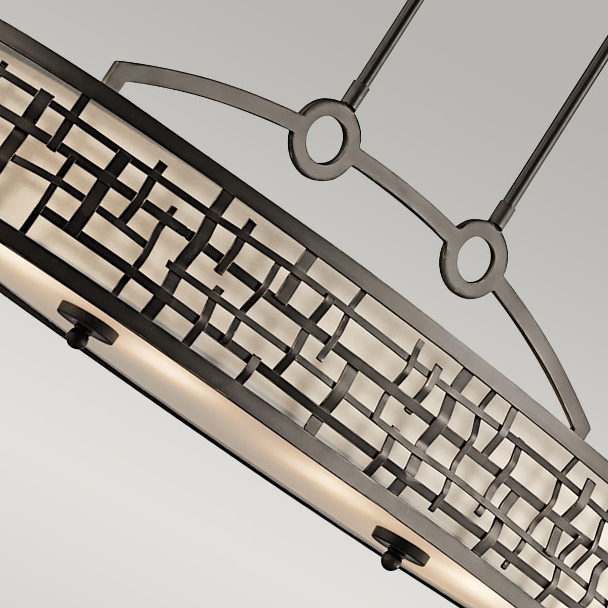 Loom 4 Light Pendant Olde Bronze - KL-LOOM-ISLE