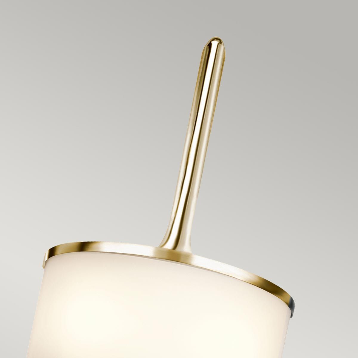 Mona 2 Light Small Wall Light Polished Brass - KL-MONA-S-PB