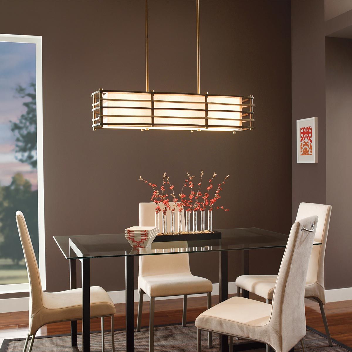 Moxie 3 Light Island Pendant Cambridge Bronze - KL-MOXIE-ISLE