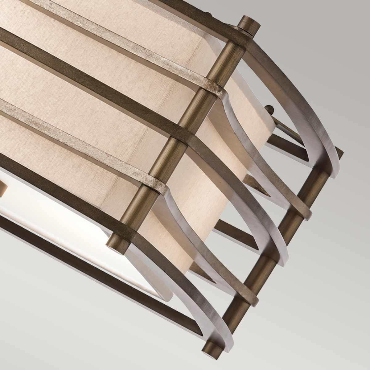 Moxie 2 Light Semi Flush Mount Light Cambridge Bronze - KL-MOXIE-SF