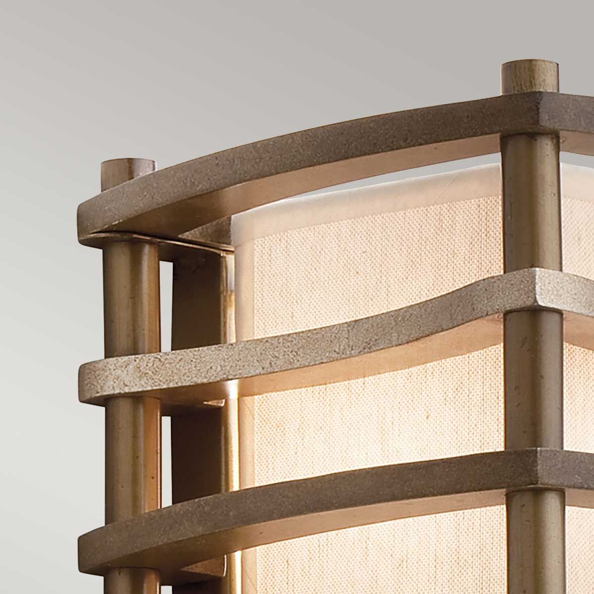 Moxie 2 Light Wall Light Cambridge Bronze - KL-MOXIE2