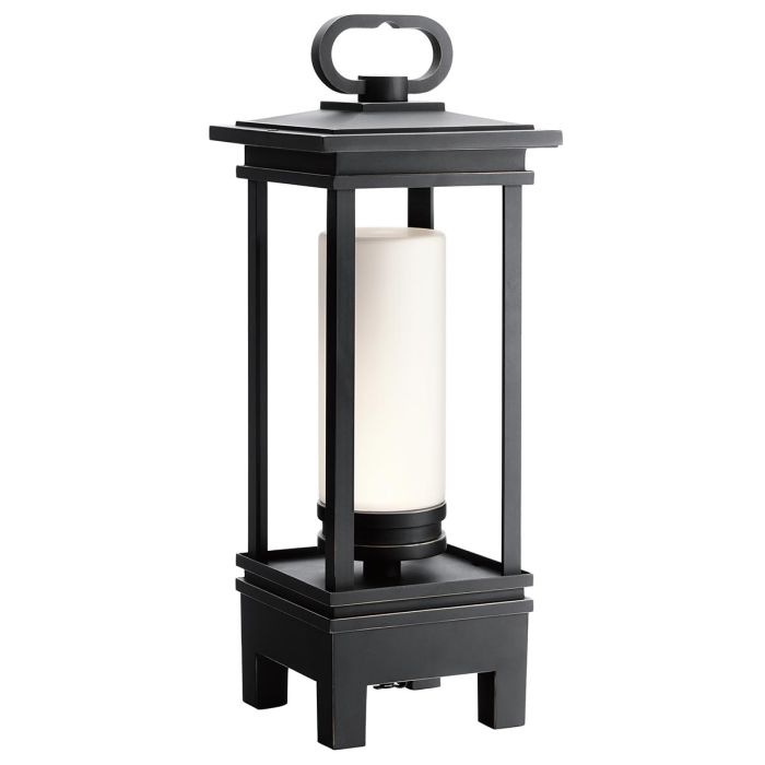 South Hope Portable Bluetooth Speaker Lantern UK Plug Rubbed Bronze - KL-SOUTH-HOPE-BT-A-OZ