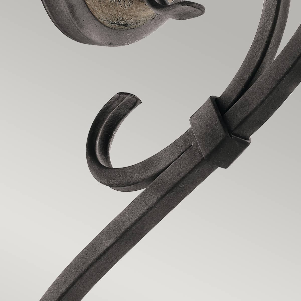 Taulbee 1 Light Wall Light Weathered Zinc - KL-TAULBEE1