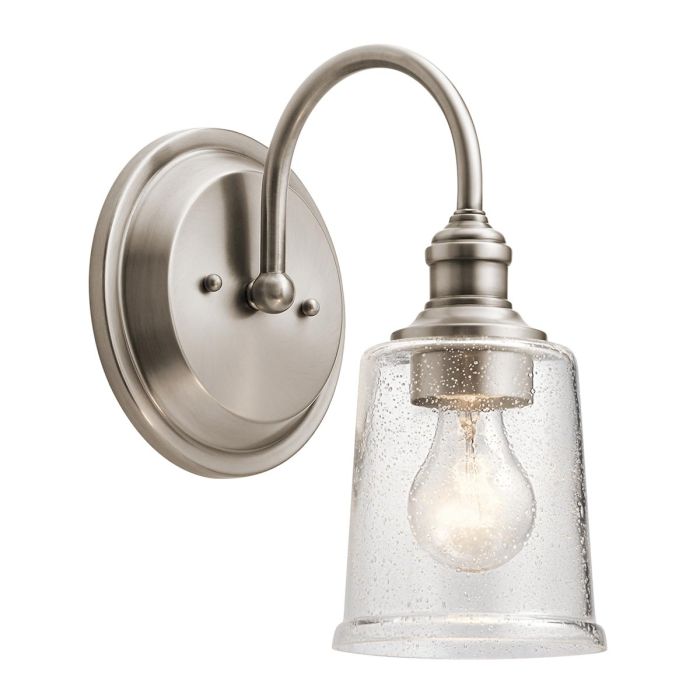 Waverly 1 Light Wall Light Classic Pewter - KL-WAVERLY1-CLP