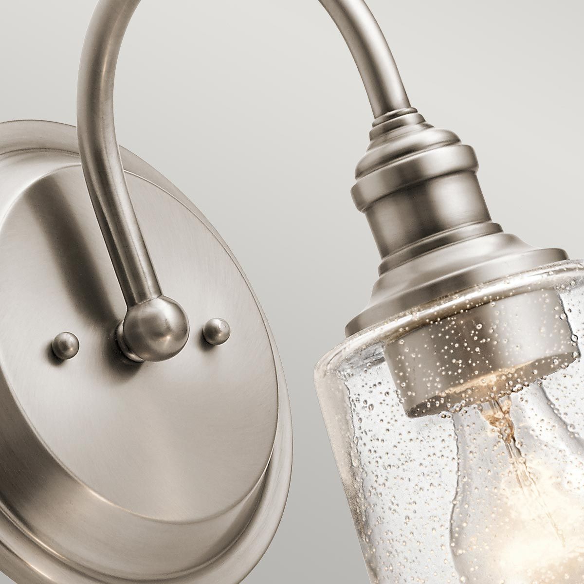 Waverly 1 Light Wall Light Classic Pewter - KL-WAVERLY1-CLP