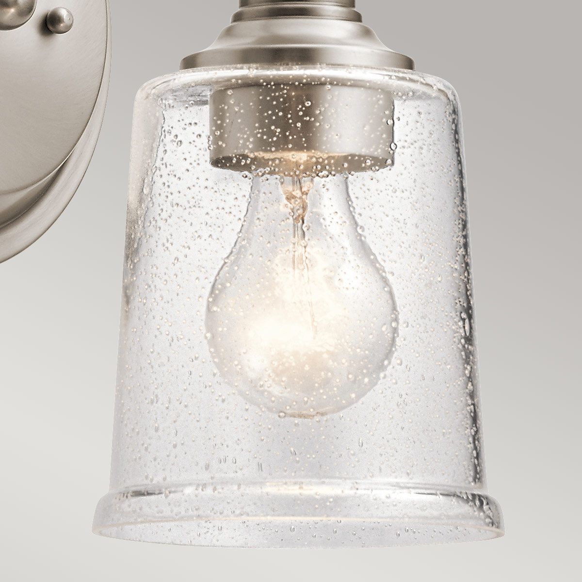 Waverly 1 Light Wall Light Classic Pewter - KL-WAVERLY1-CLP