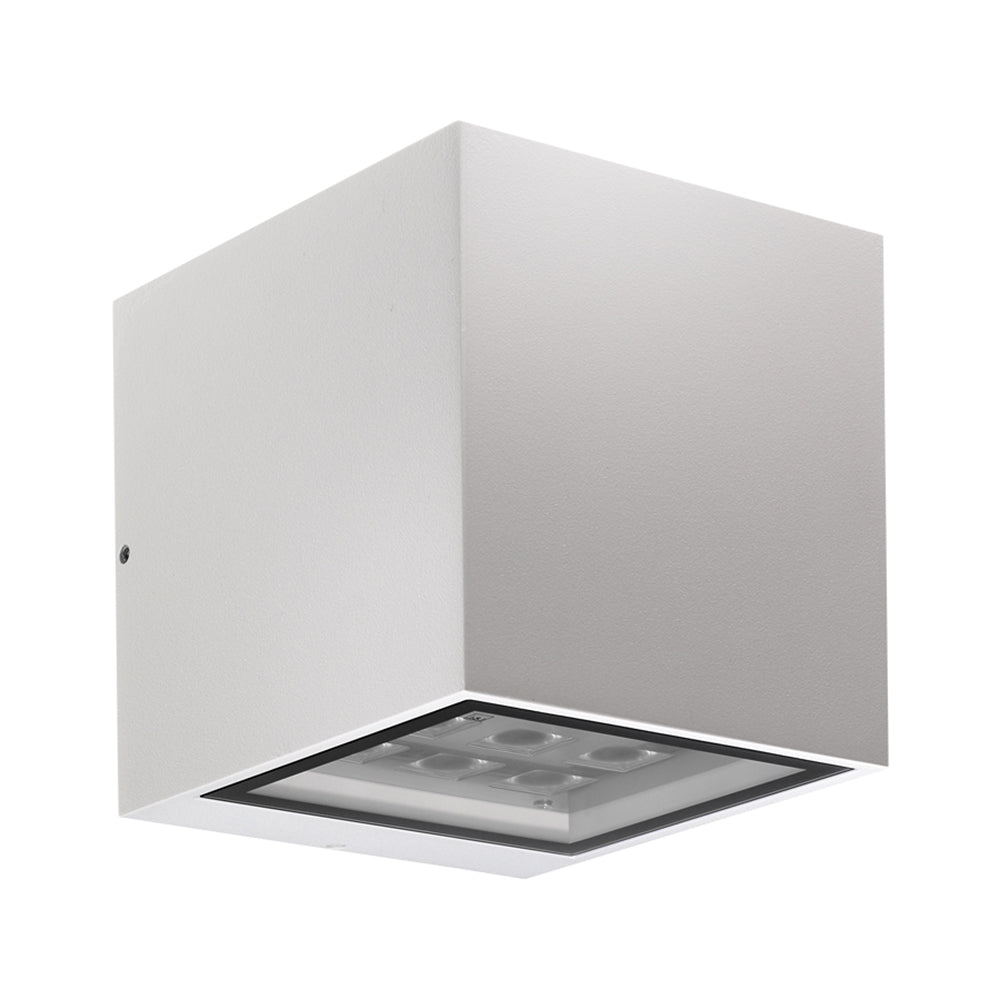 Buy Up / Down Wall Lights Australia Kocca 3.2 Up & Down Wall 10 Lights Double Beams 21W Optics Aluminium - KA3210