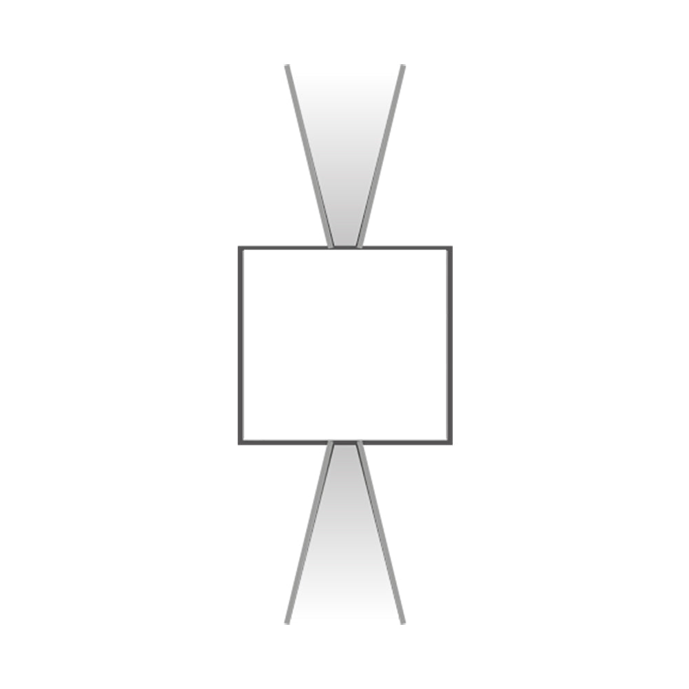 Buy Up / Down Wall Lights Australia Kocca 3.2 Up & Down Wall 10 Lights Double Beams 21W Optics Aluminium - KA3210