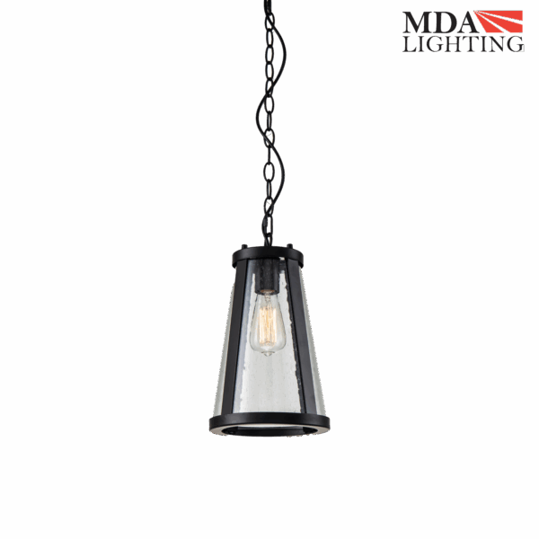 Lauren Small Pendant Light Black - MDALAU1SBK
