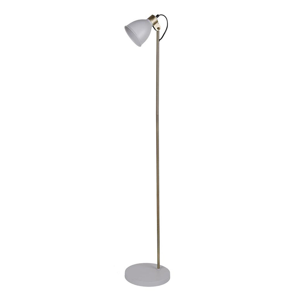 Buy Floor Lamps Australia Leah Floor Lamp White Metal - 22540