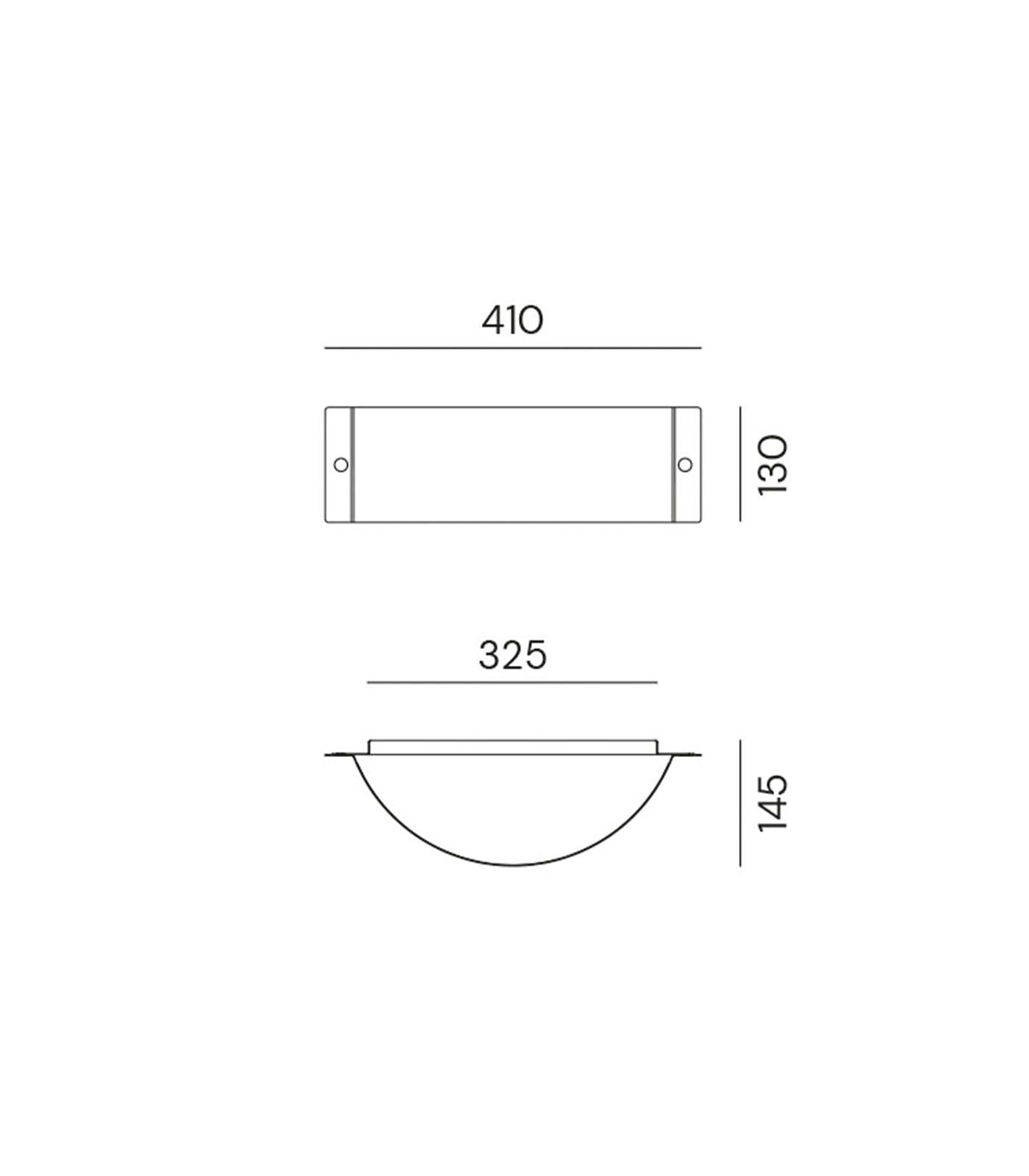 Decori Outdoor Large Arc Wall Light Antique Copper - IL.252.02.RR