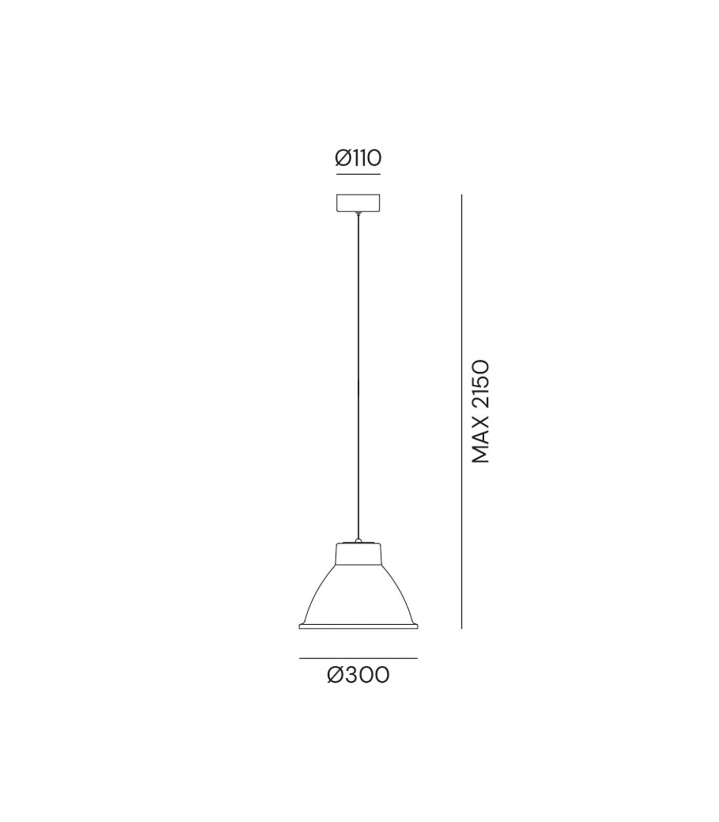 Loft Small Pendant Light Pre Aged - IL.269.12.FF
