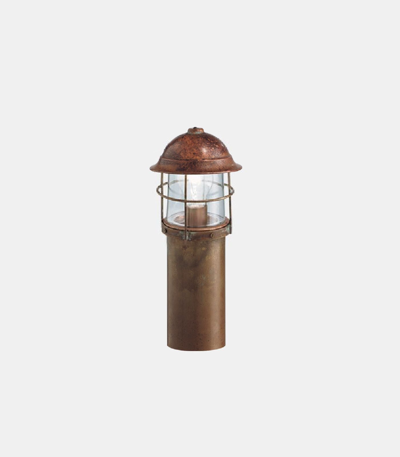 Garden 340mm Outdoor Bollard Light Transparent - IL.245.42.ORT