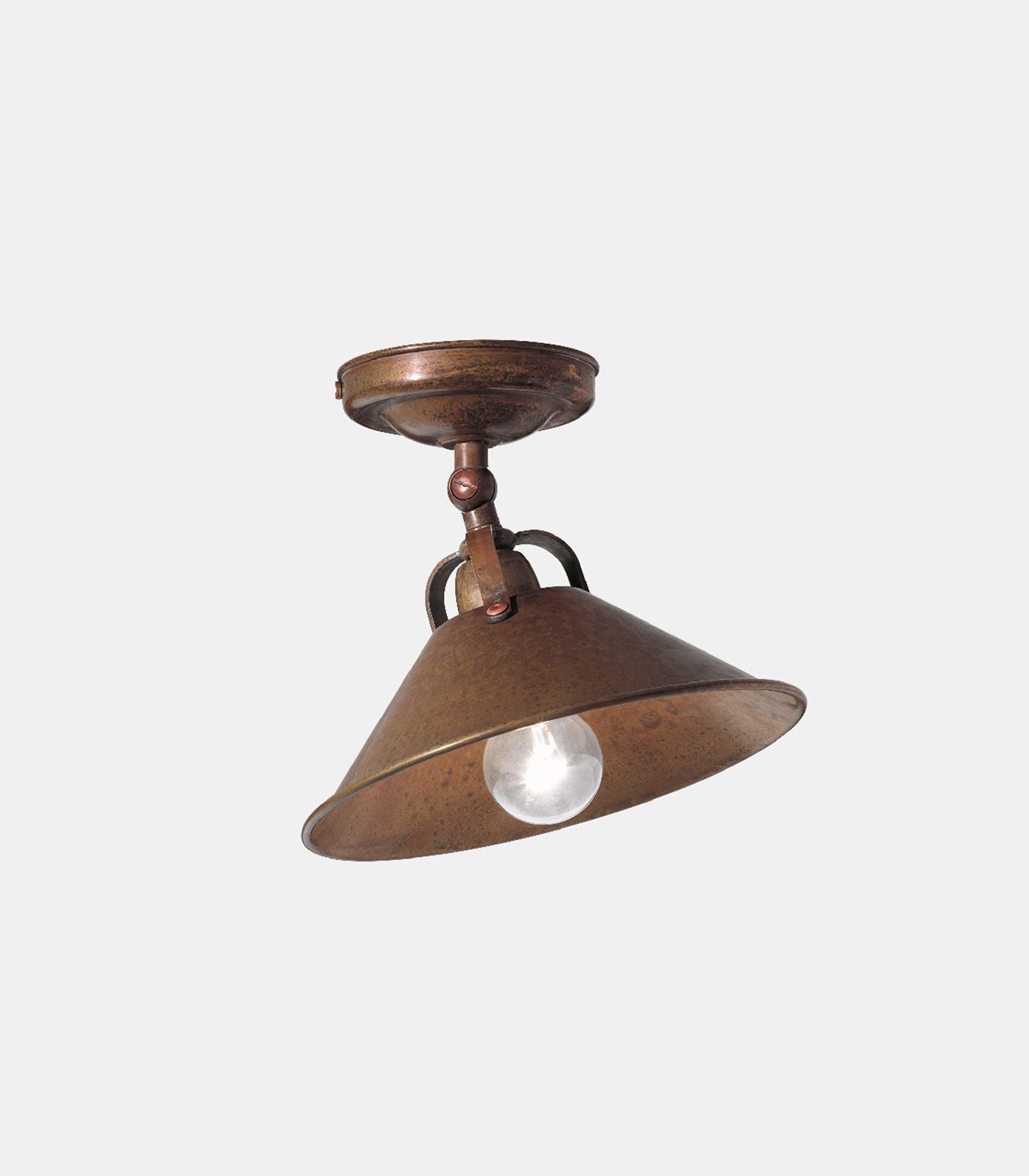 Cascina Semi Flush Mount Light Antique Brass - IL.204.23.OO