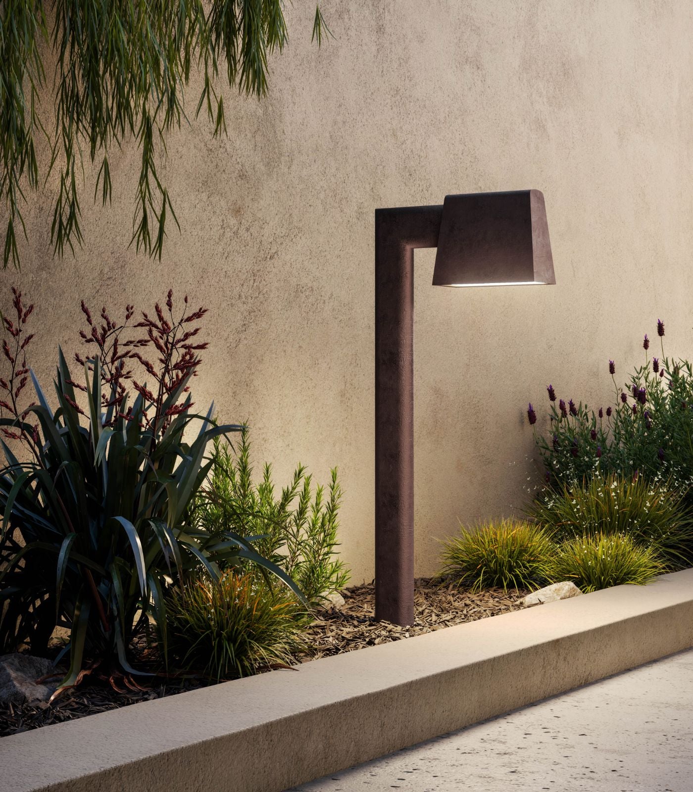 Saint Tropez Outdoor Bollard Light Antique Brown - IL.Z2C1