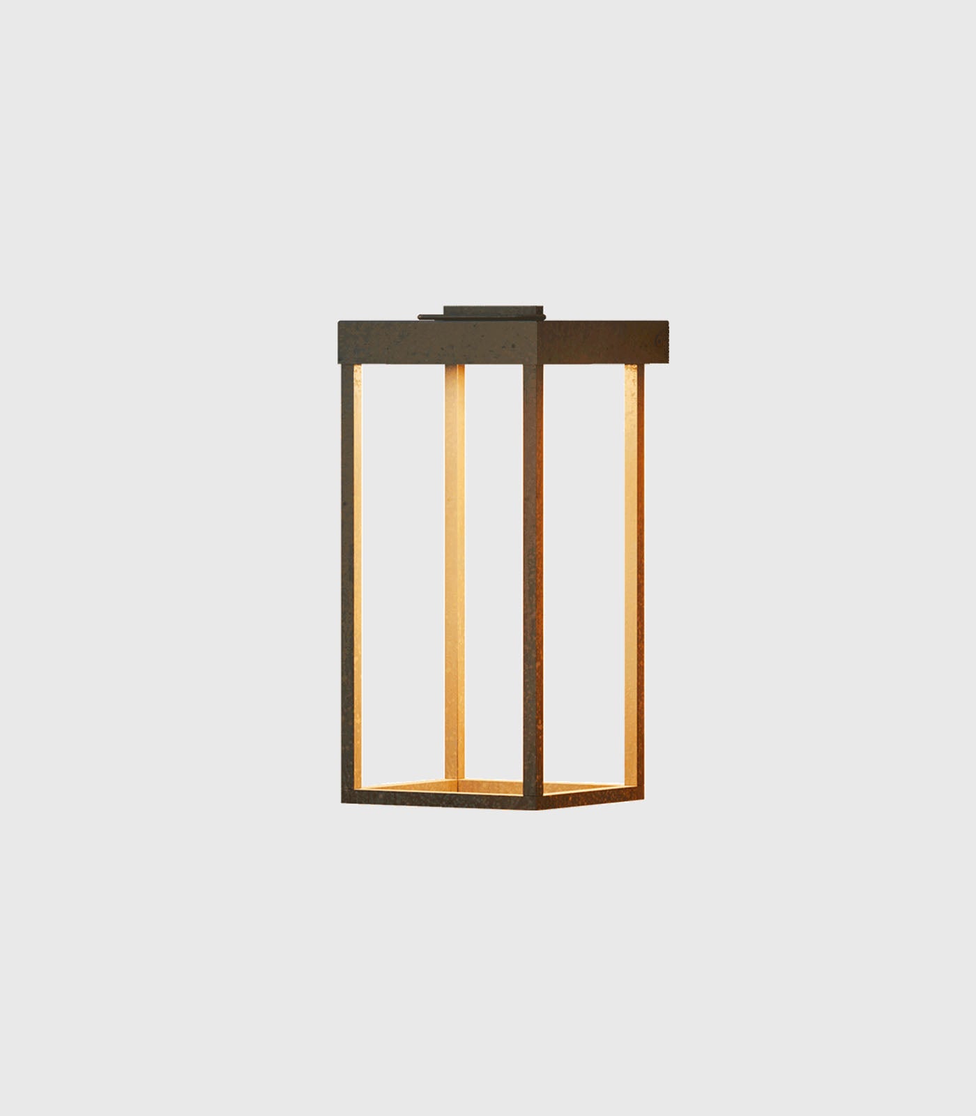 Lanterne Slim Medium LED Outdoor Wall Light 13W 2700K Antique Brass or Dark Brass - IL.267.05.OO | OS