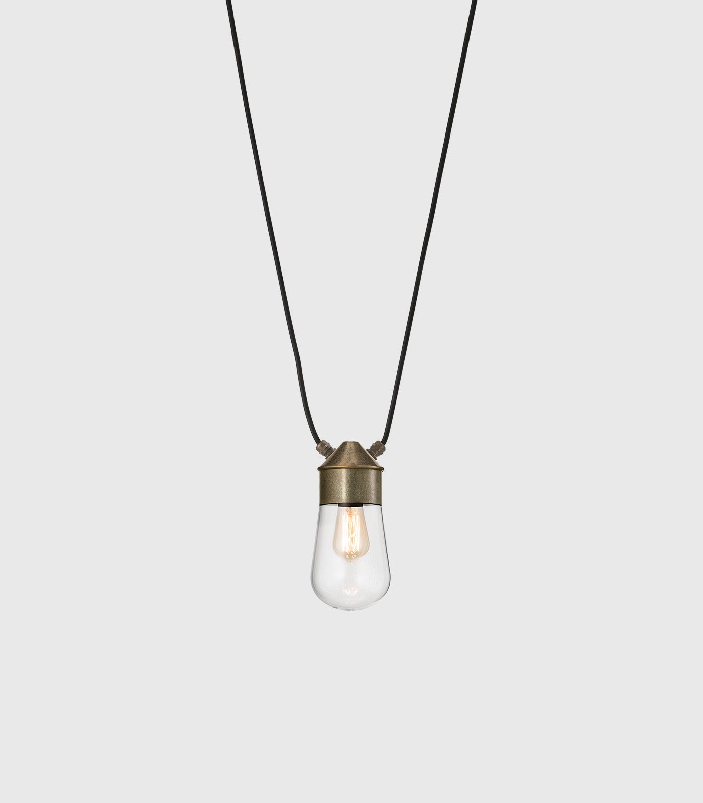 Drop Mini Duel Cable Cluster Pendant Light Antique Brass - IL.270.42.OOT