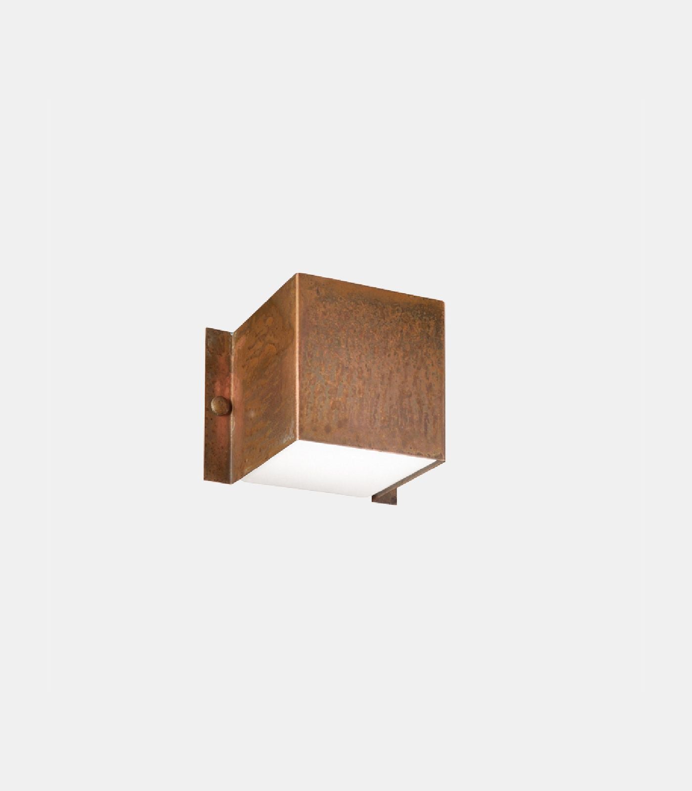 Decori Outdoor Square Mini Wall Light Antique Copper - IL.252.05.RR