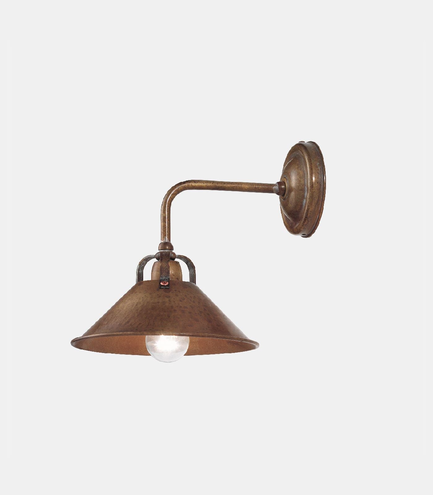Cascina Straight Wall Light Antique Brass - IL.204.05.OO