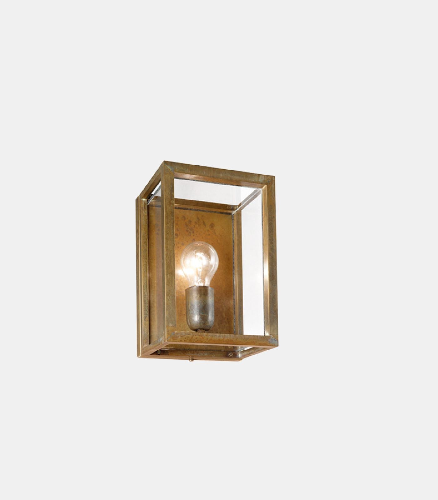 Quadro Medium Outdoor Wall Light Pre Aged & Clear - IL.262.02.OT