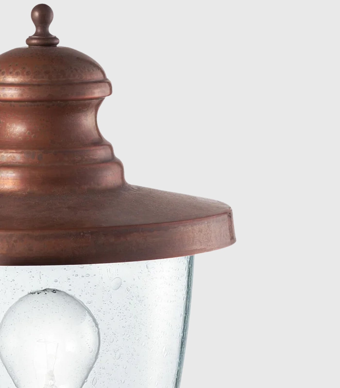 Venezia Bollard Light Antique Brass & Antique Copper - IL.248.12.ORT