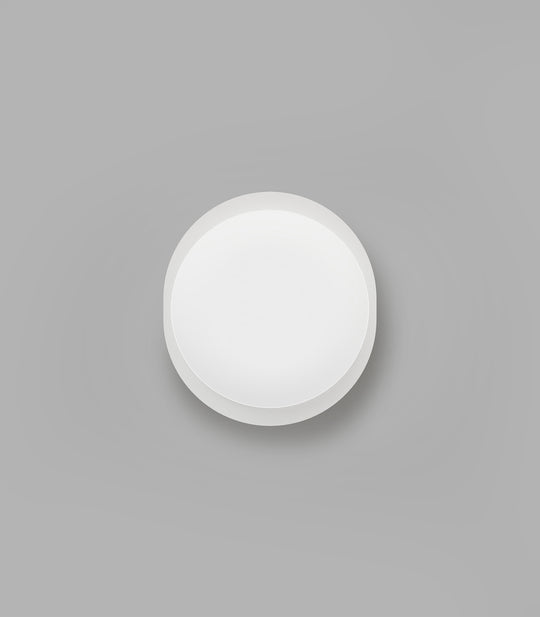 Bode Round LED Wall Light 10W 2700K White - LR.i01.85.RND.WH