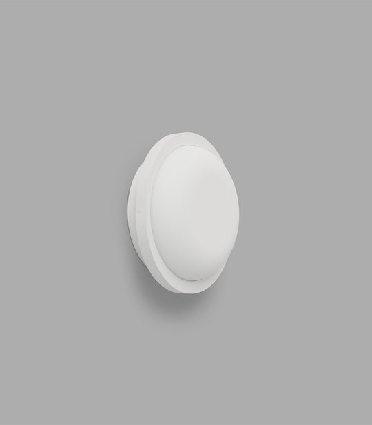 Bode Round LED Wall Light 10W 2700K White - LR.i01.85.RND.WH