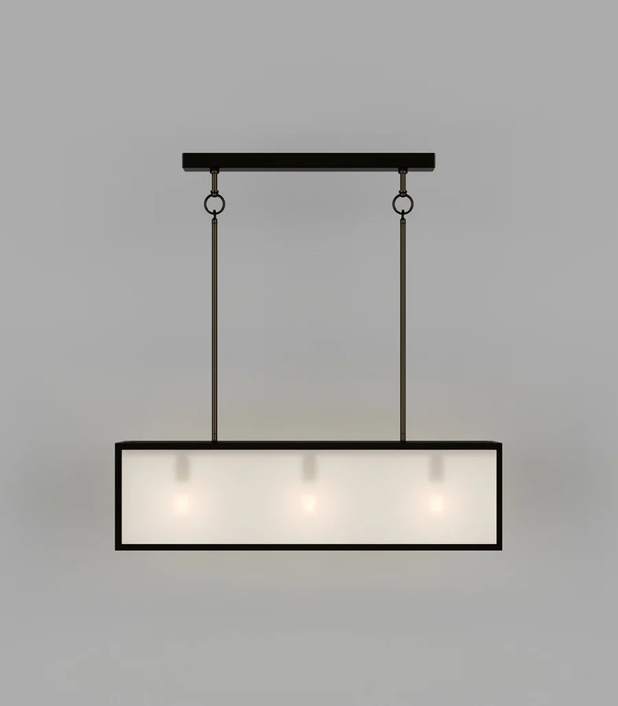 Dover Linear Pendant 3 Light Old Bronze & Frosted - LR.i02.73.009.FR