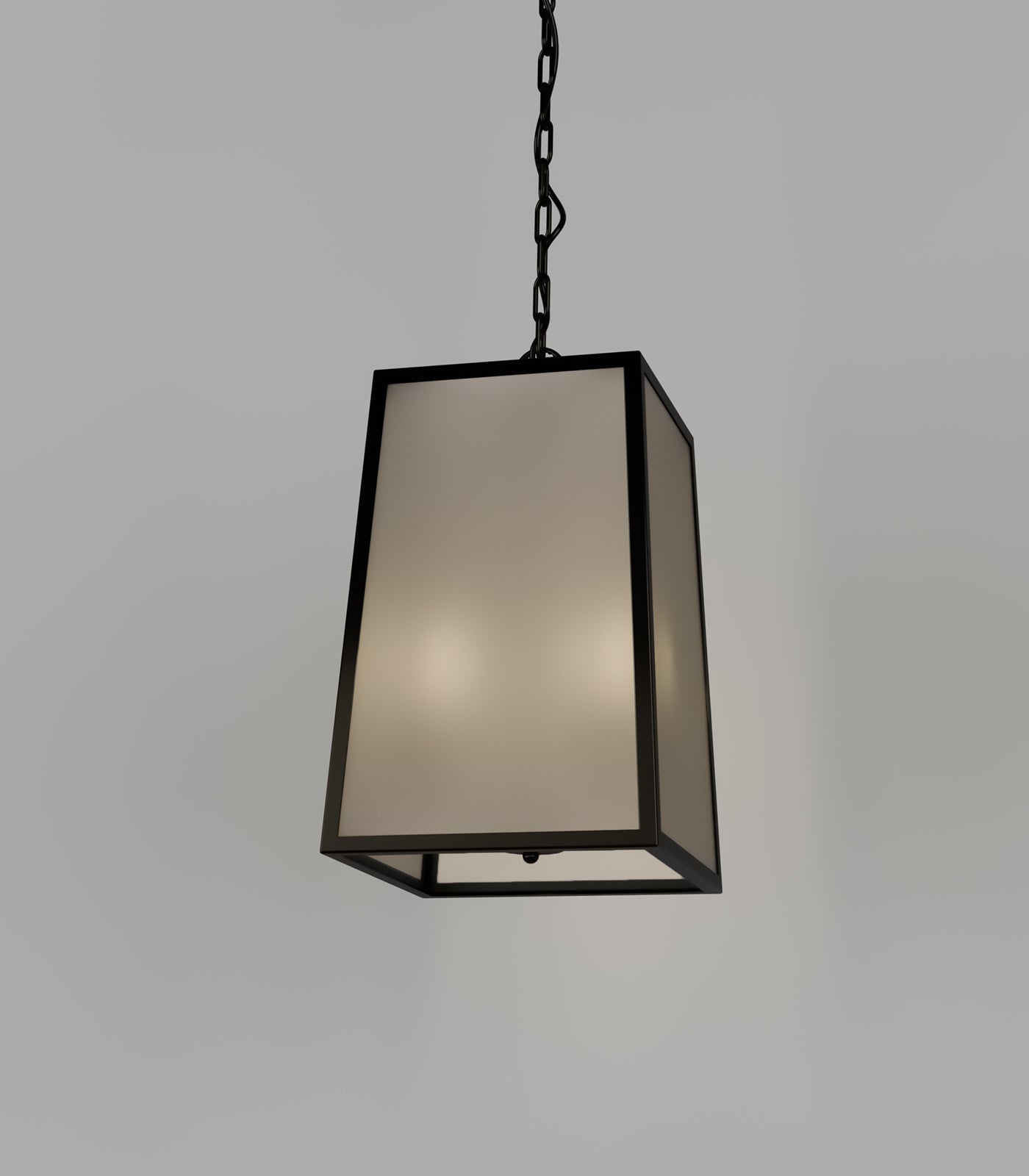 Dover Lantern Pendant 2 Light Old Bronze & Frosted - LR.i03.73.002.FR