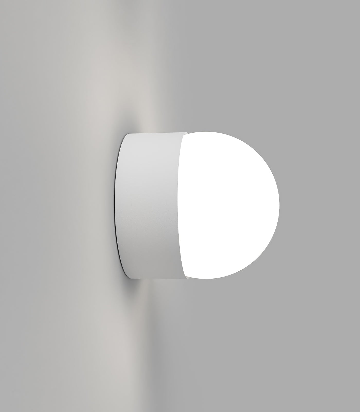 Orb Sur Medium Wall Light White - LR.i01.54e.M.WH + LR.i01.54M.WH + LR.A03.M.WH