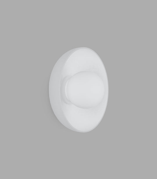 Orb Artisan Small Bathroom Vanity Light White - LR.i01.54f.M.WH + LR.i01.54M.WH + LR.A03.S.WH