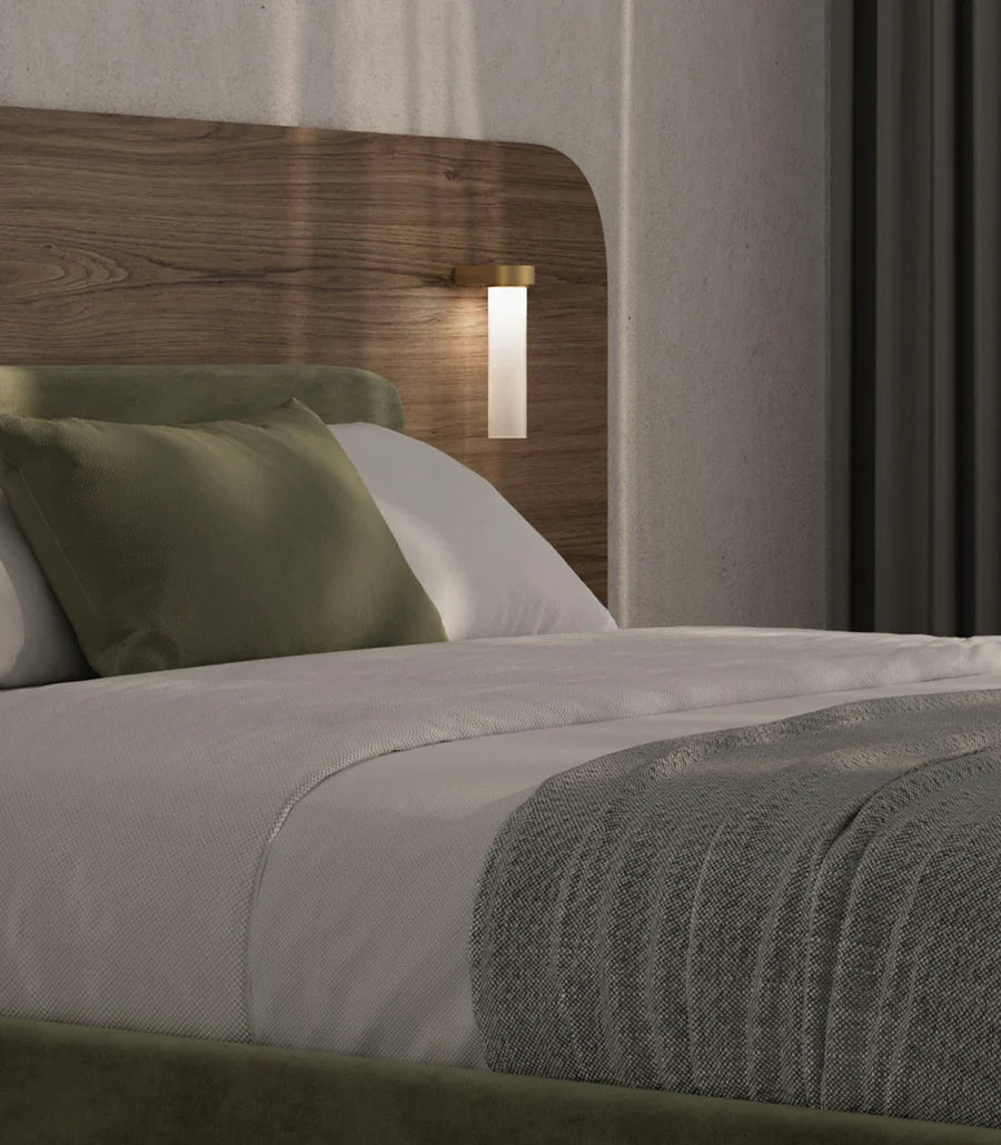 Edge LED Wall Light 4W 2700K Old Brass & Frosted - LR.i01.75.OB + LR.A05.001.FR