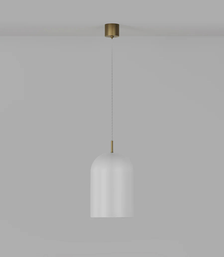 Elong Air LED Pendant Light 4W 2700K Old Brass & Frosted - LR.i02.80.FR.OB