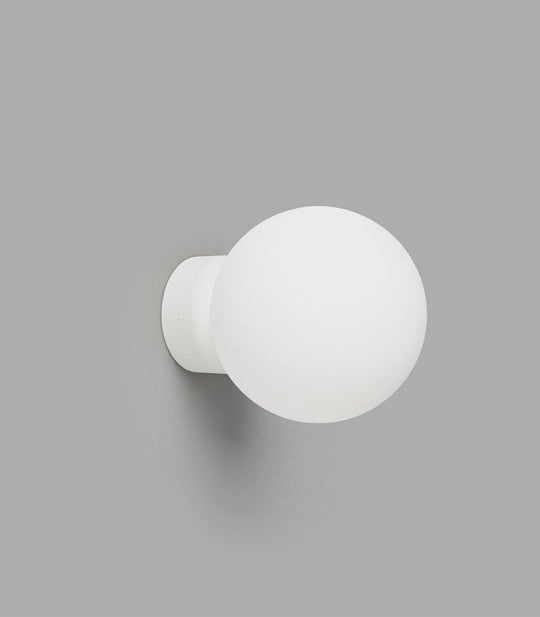 Orb Deco Medium Bathroom Vanity Light White - LR.i01.54d.WH + LR.A03.M.WH