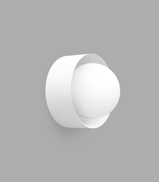 Orb Sur Medium Bathroom Vanity Light White - LR.i01.54e.L.WH + LR.i01.54M.WH + LR.A03.M.WH