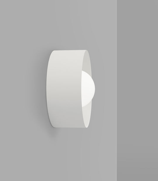 Orb Sur Small Bathroom Vanity Light White - LR.i01.54e.L.WH + LR.i01.54M.WH + LR.A03.S.WH