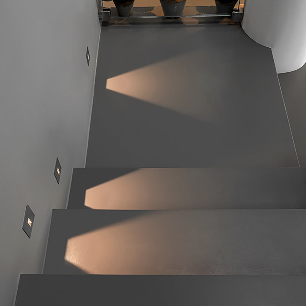 Buy Step Lights Australia Line 1.0 Step Light H70mm For Mounting In Solid Walls Steel - FL1270