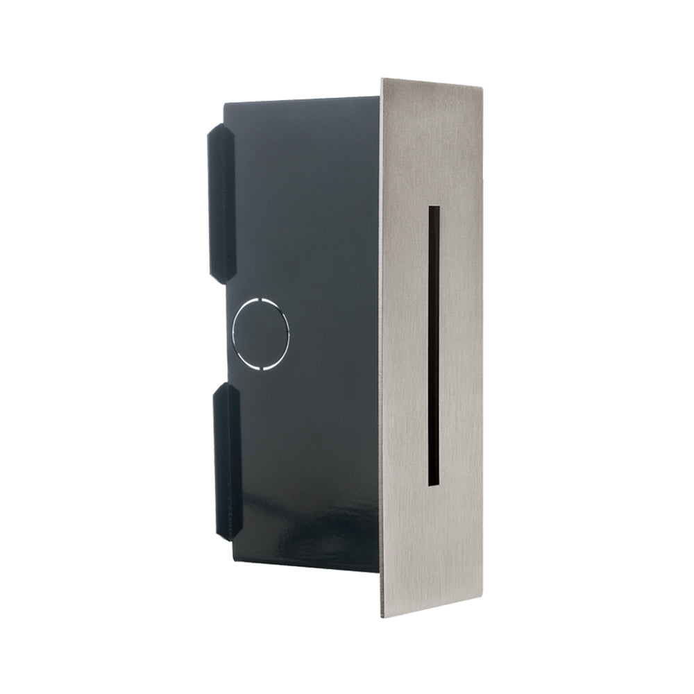 Buy Step Lights Australia Line 2.0 Step Light H160mm For Mounting In Solid Walls Steel - LN2012