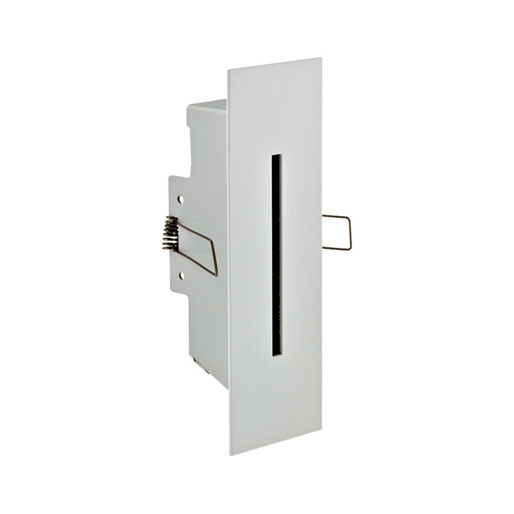 Buy Step Lights Australia Line 2.1 Step Light H160mm For Mounting In Plasterboard Steel - LN2112