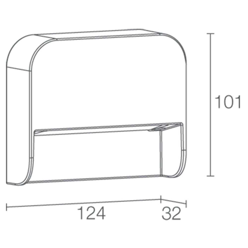 Buy Outdoor Step Lights Australia Lira 1.0 Outdoor Step Light 6W Aluminium - LR1010