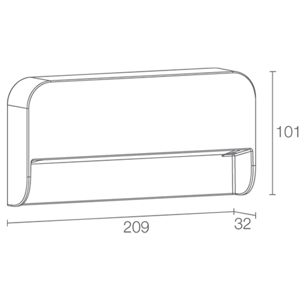 Buy Outdoor Step Lights Australia Lira 2.0 Outdoor Step Light 12W Aluminium - LR2010