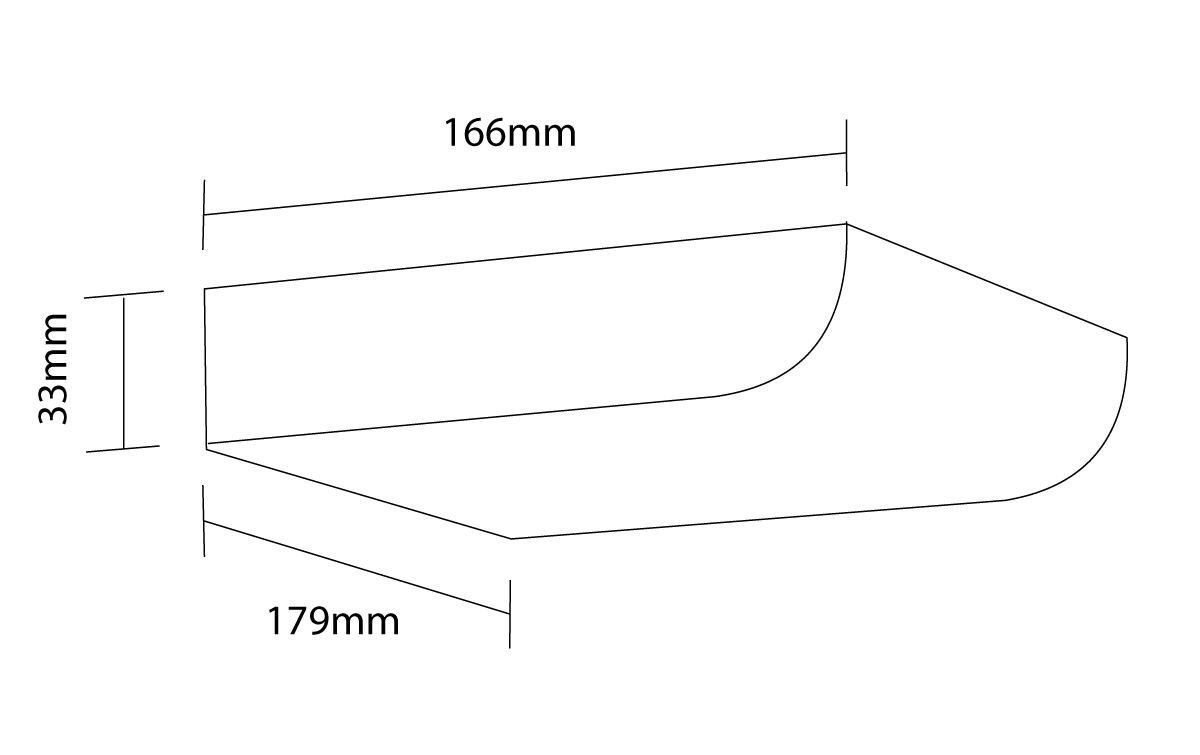 Michigan Wall Light 24W 3000K White - SI A/MICHIGAN/WH