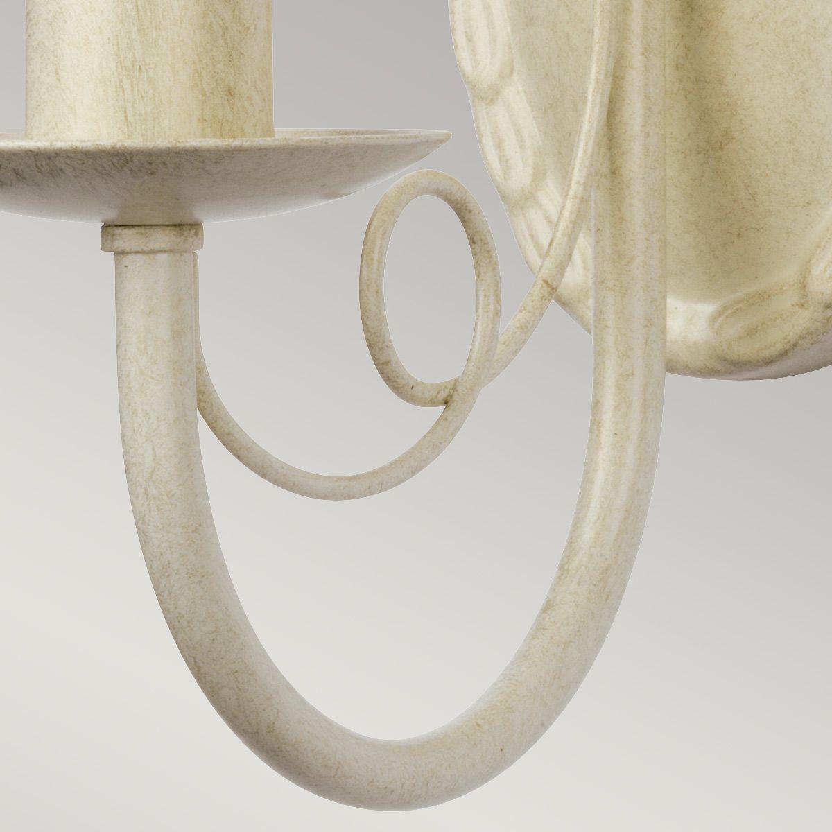 Minster Wall Light Ivory & Gold Patina - MN1-IV-GOLD