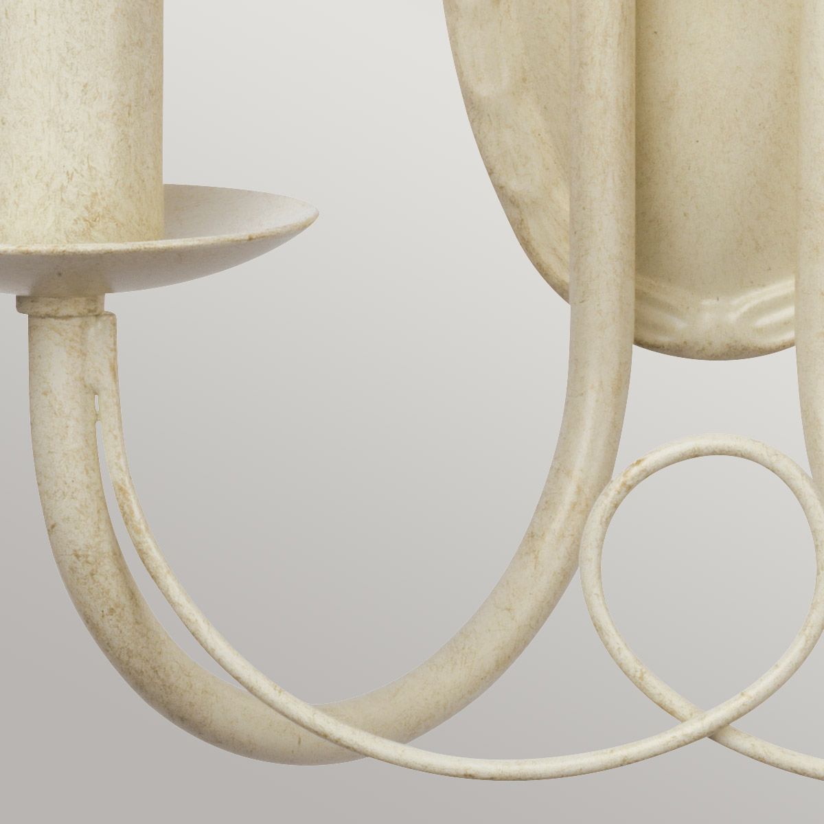 Minster 2 Light Wall Light Ivory & Gold Patina - MN2-IV-GOLD