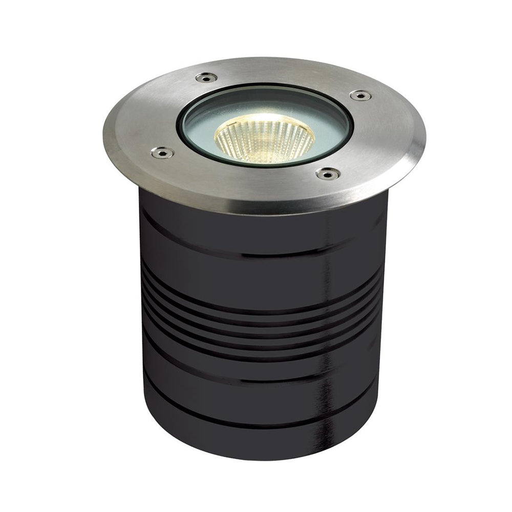 Buy Inground Lights Australia Modula Round Inground Light 24V Aluminium 5000K - 19421