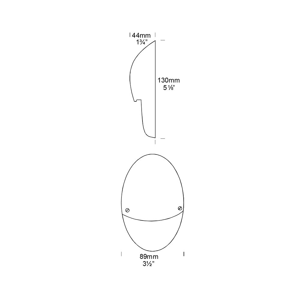 Mouse Light Stainless Steel - MOUSE/SS