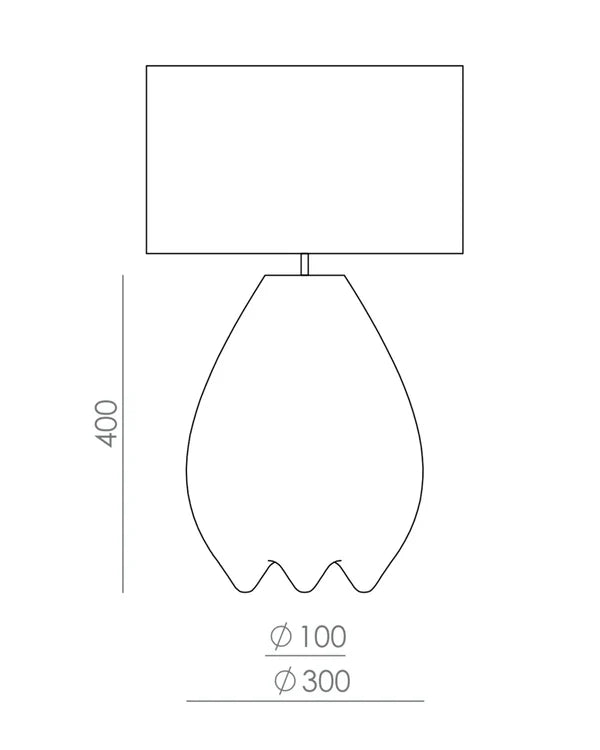 Obrie Table Lamp Silhouette - ARO.NAC133/ORO/S2809Y01R+801011/40